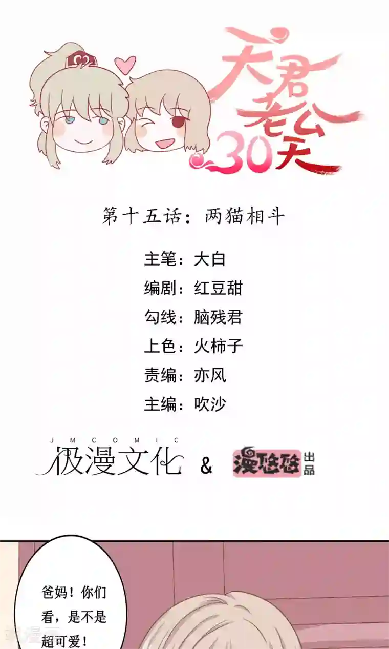 天君老公30天第15话 两猫相斗