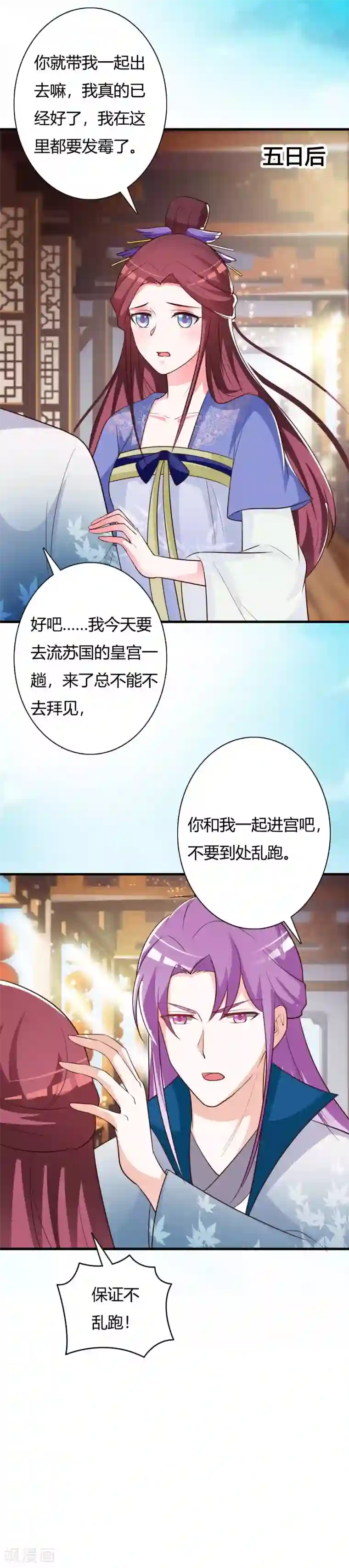 妖孽王爷第83话 流苏国之行