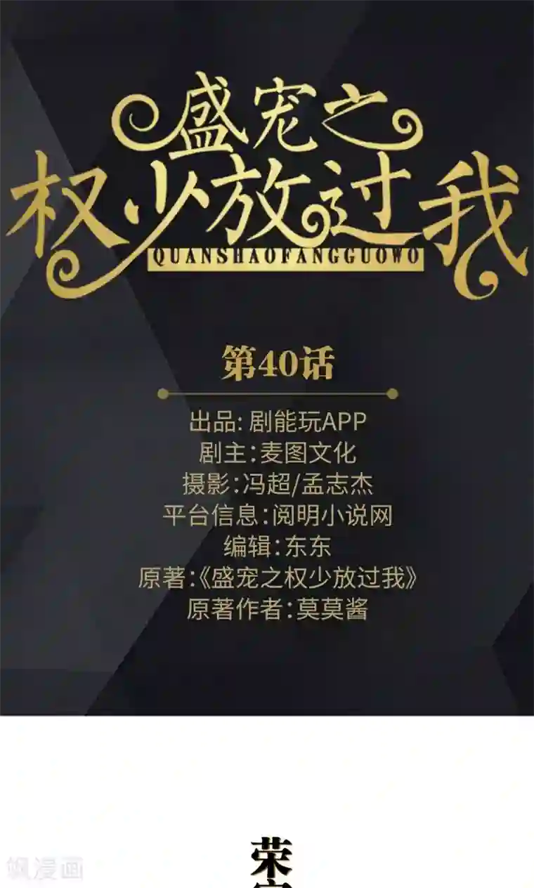 盛宠之权少放过我第40话