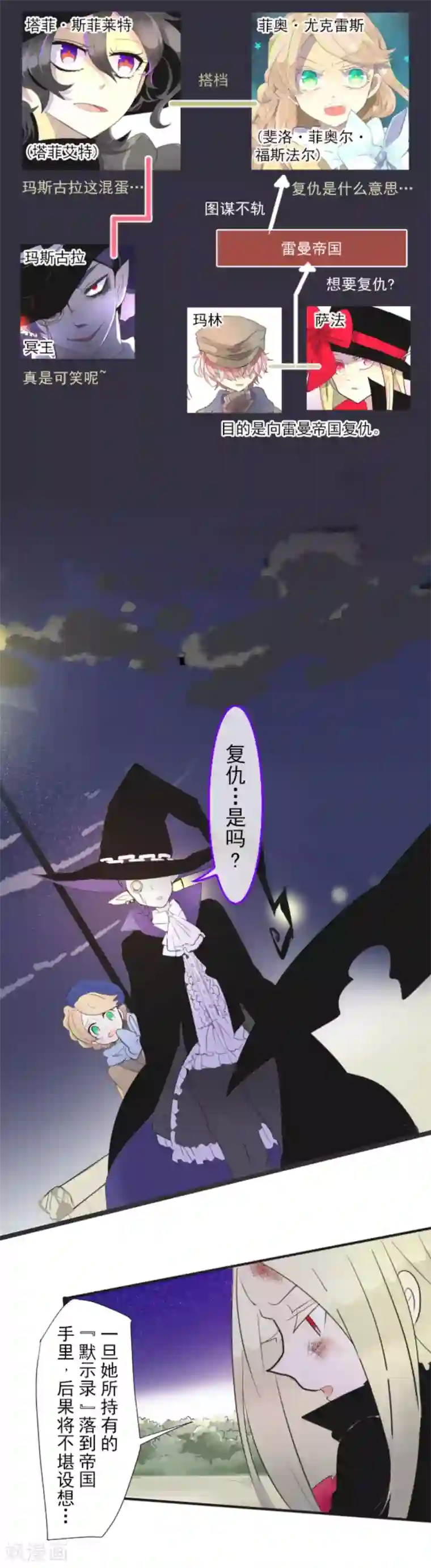 他和她的魔法契约第9话 没落皇子