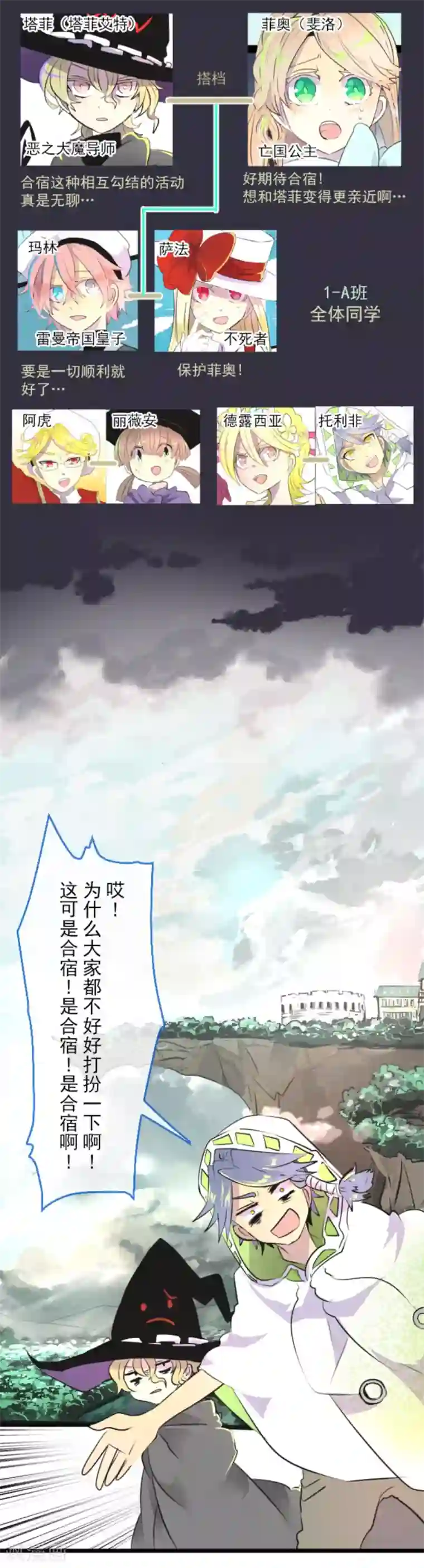 他和她的魔法契约第16话 合宿开始