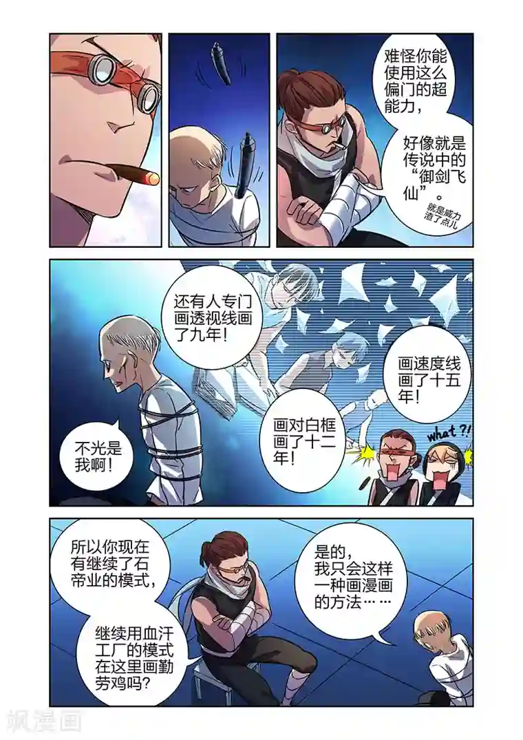 漫画X英雄第7话 流水线漫画工人上