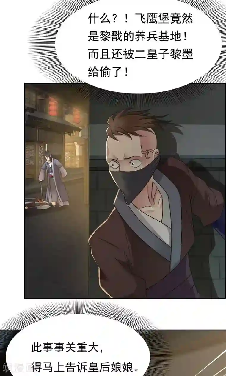 狂女重生：纨绔七皇妃第13话 不眠夜，飞鹰堡看戏