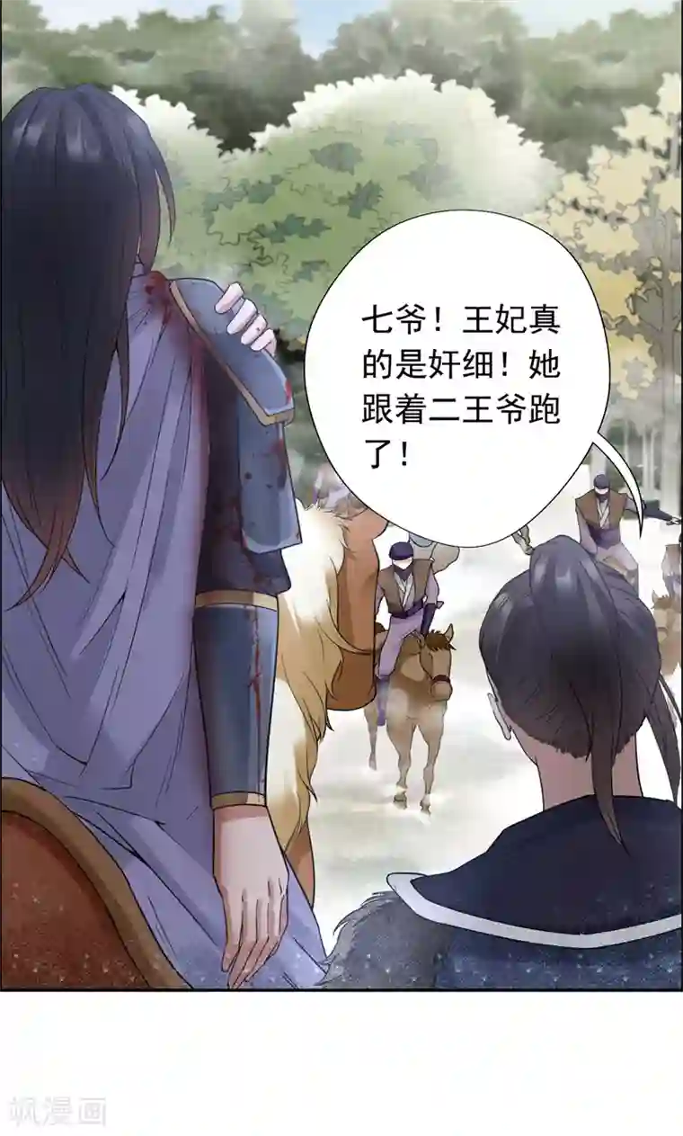 狂女重生：纨绔七皇妃第40话 前有猜忌，后有追杀