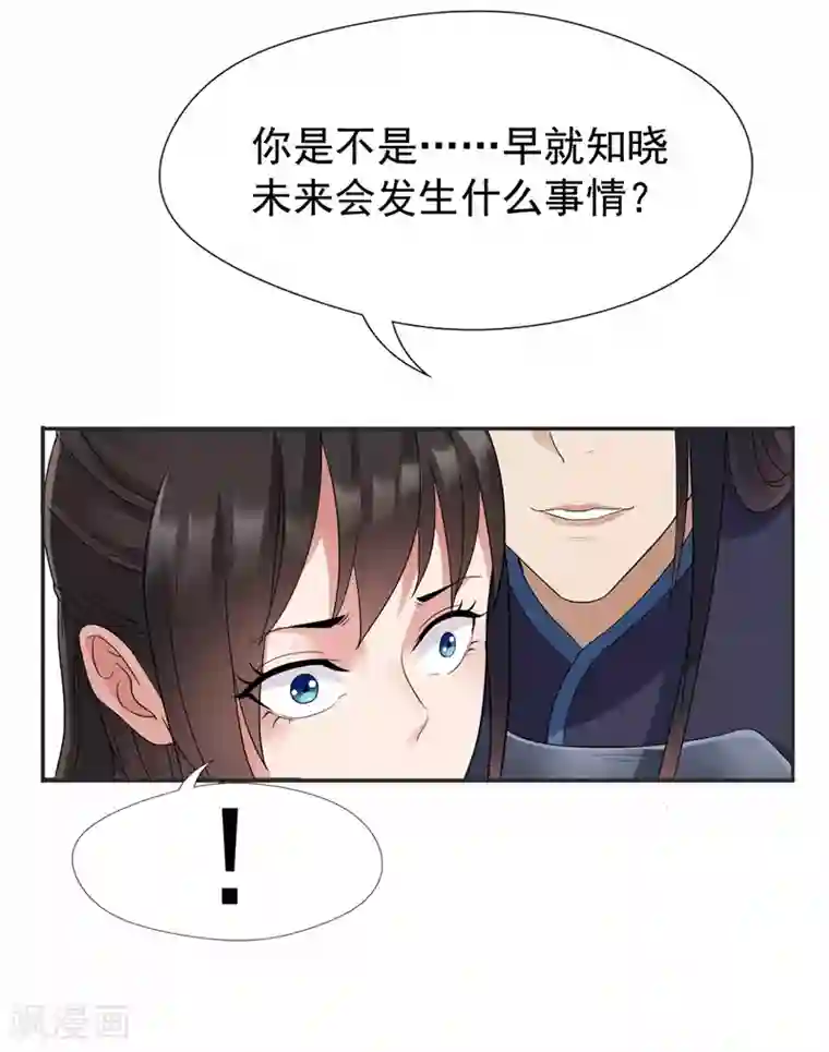 狂女重生：纨绔七皇妃第45话 爱妃知晓未来