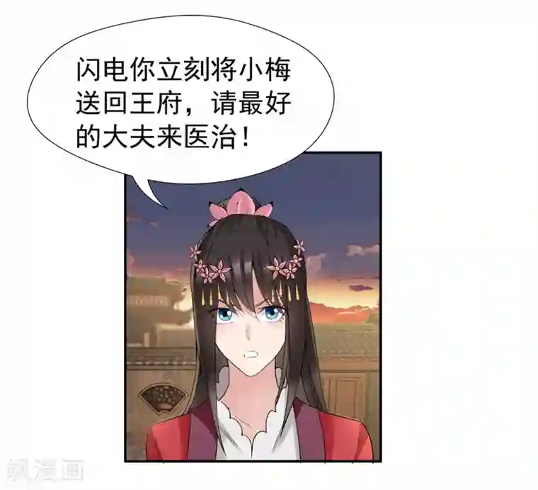 狂女重生：纨绔七皇妃第48话 毁容