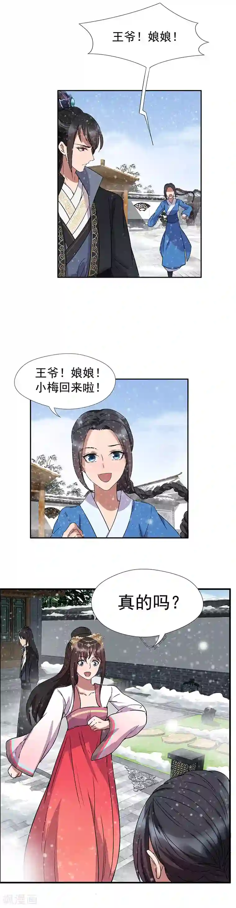 狂女重生：纨绔七皇妃第55话 小梅回府