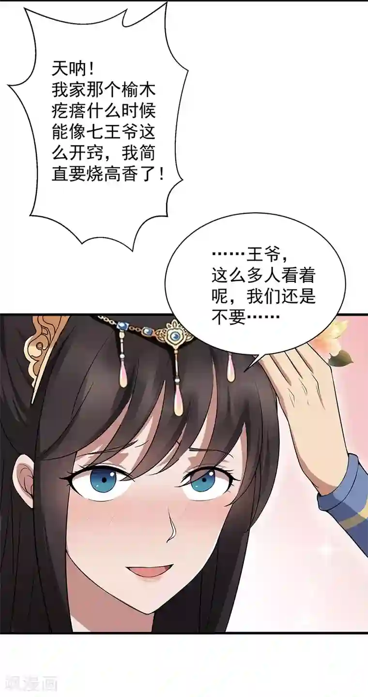 狂女重生：纨绔七皇妃第114话 赏花会