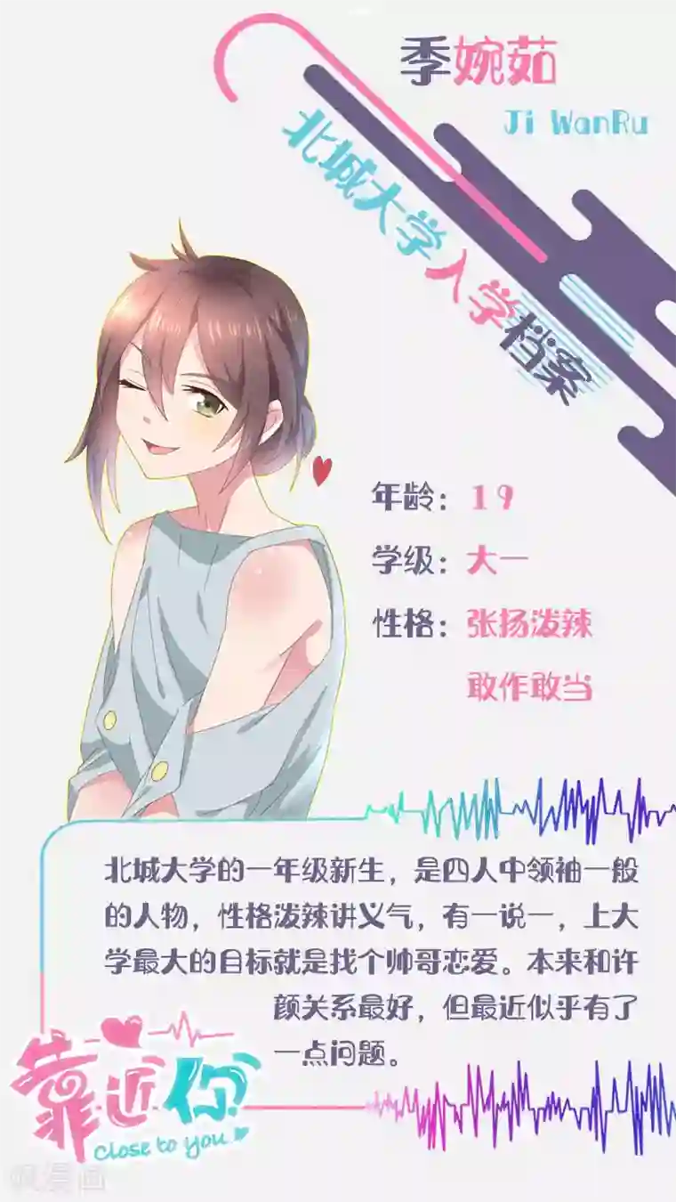 close to you靠近你人物介绍