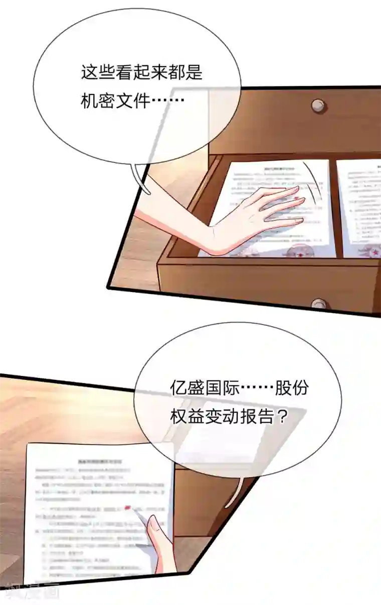 陆少的甜心公主第72话 发现机密文件