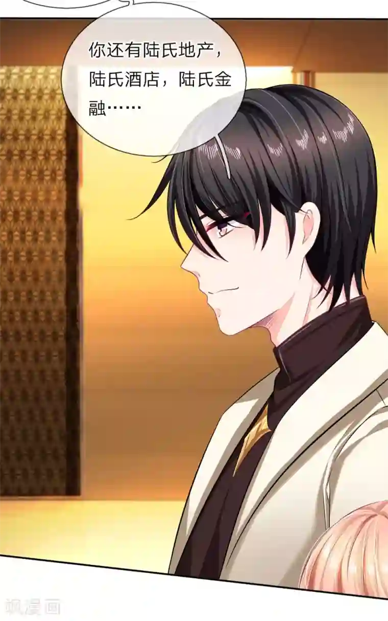 陆少的甜心公主第121话 你有陆氏集团和我