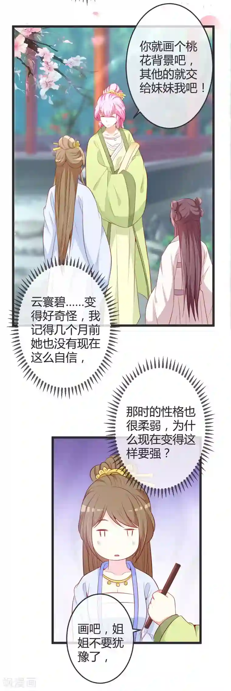 重生医妃狠角色第73话 画像风波