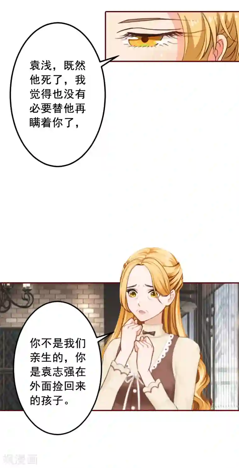 总裁难拒：夫人，请深爱！第49话 袁浅，你就是个罪人