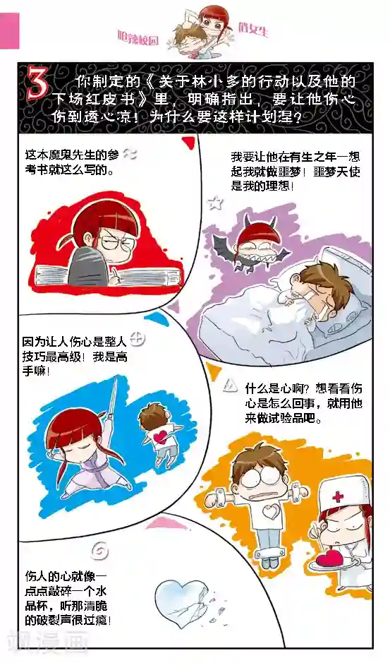 呛辣校园俏女生第16话 老大你是不是近视眼加散光啊？