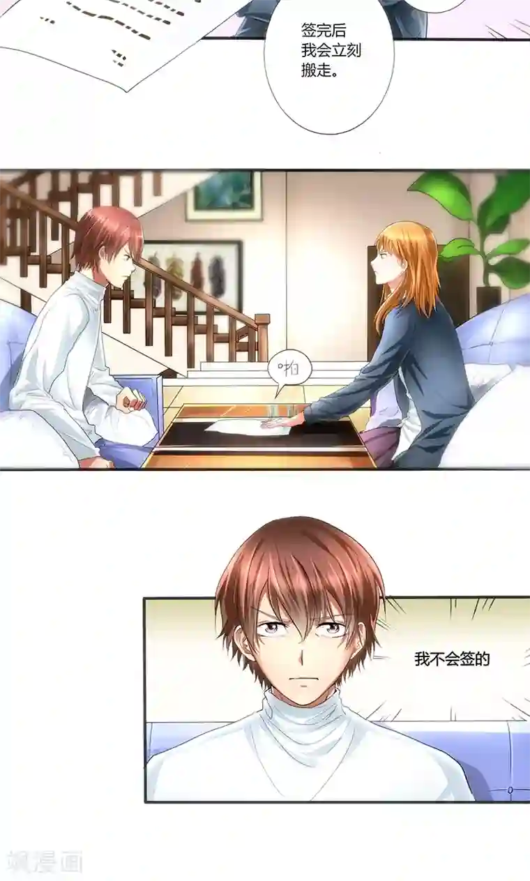 凋零的王冠第1话 离婚协议书