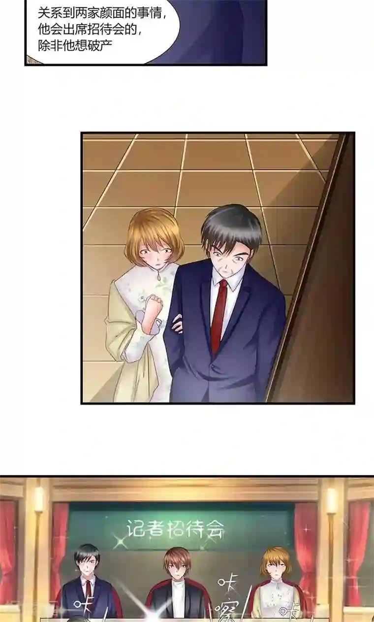 凋零的王冠第9话 记者招待会1