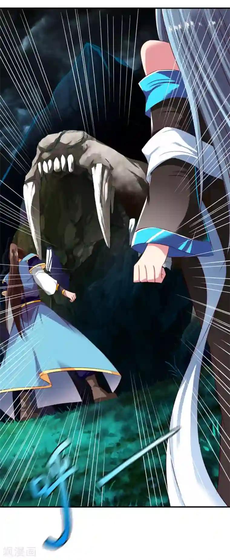 战鼎第54话 藏宝洞现