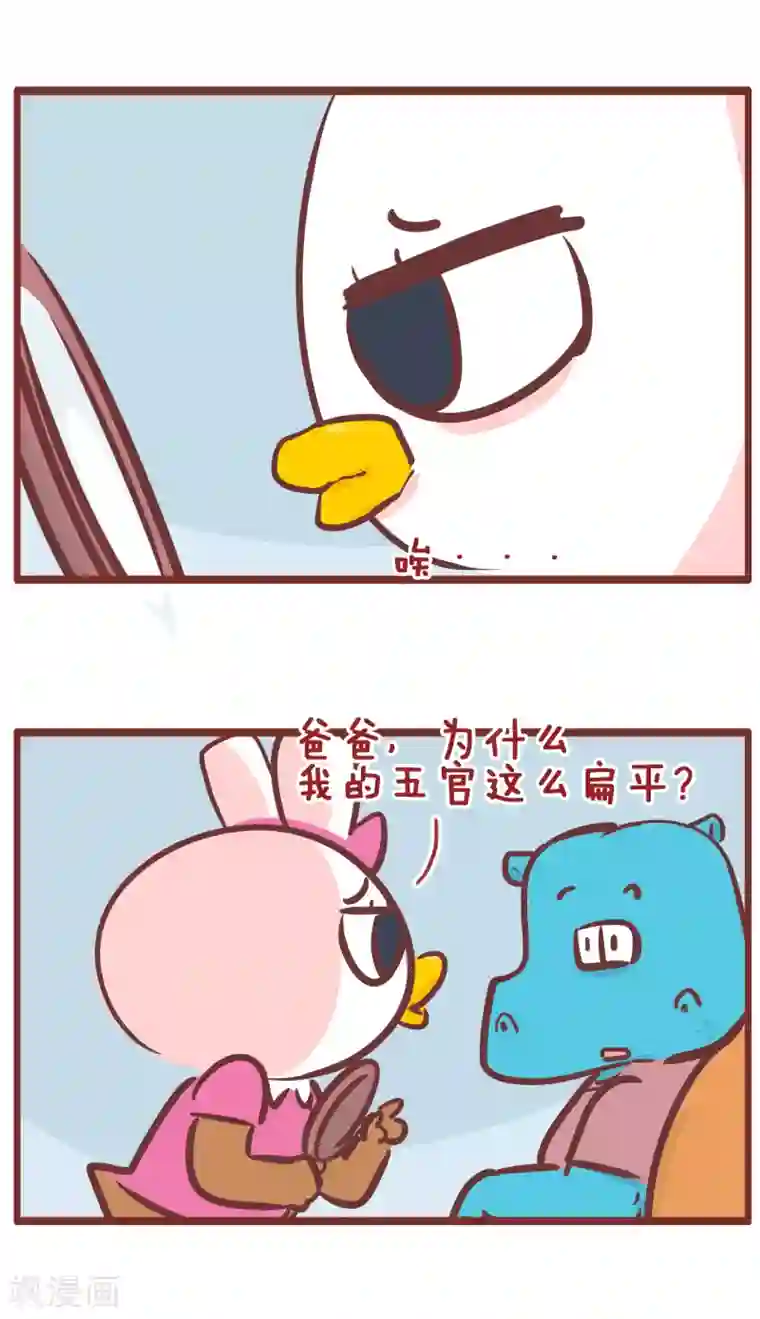 隔壁老王家第190话 扁平的脸