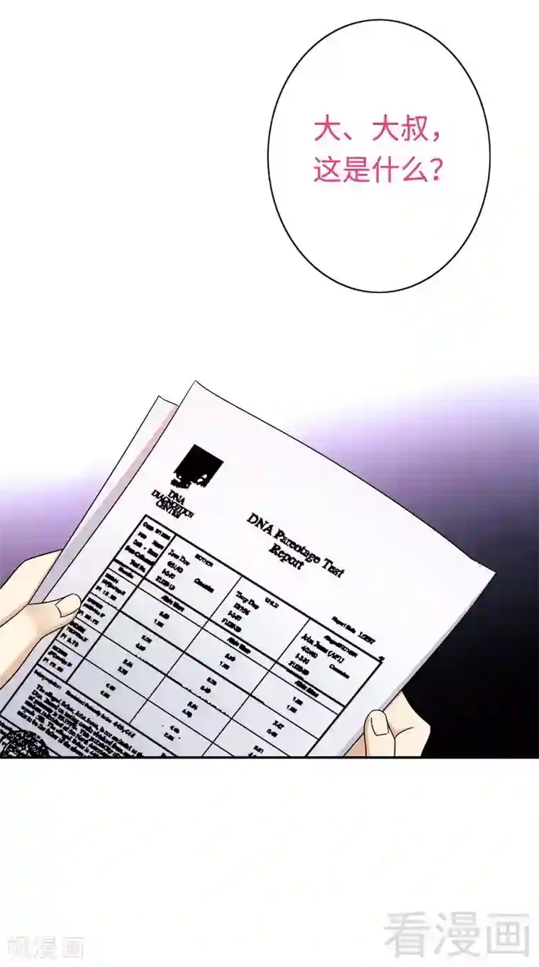 复仇少爷小甜妻第59话 鉴定书