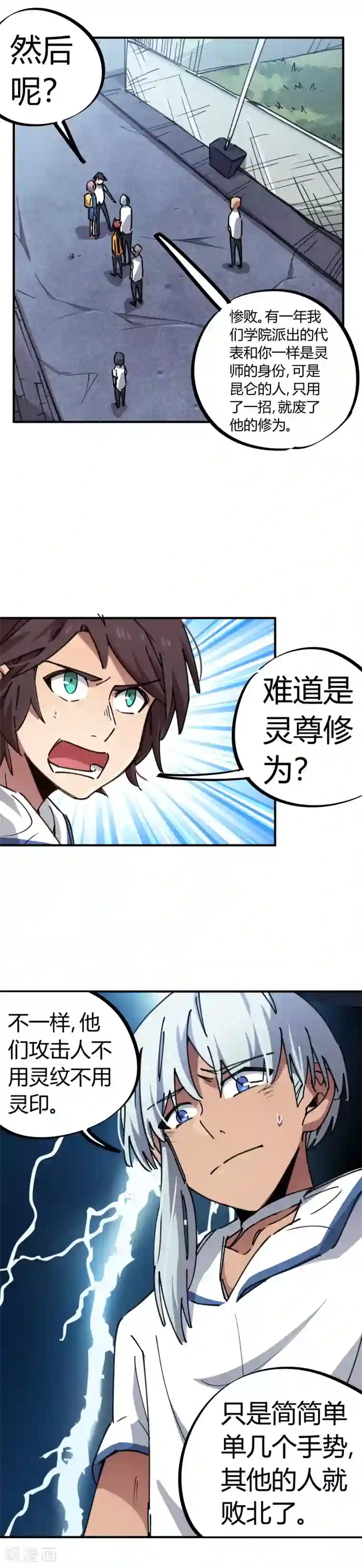 校园修真狂少第70话 校园大赛遇强敌