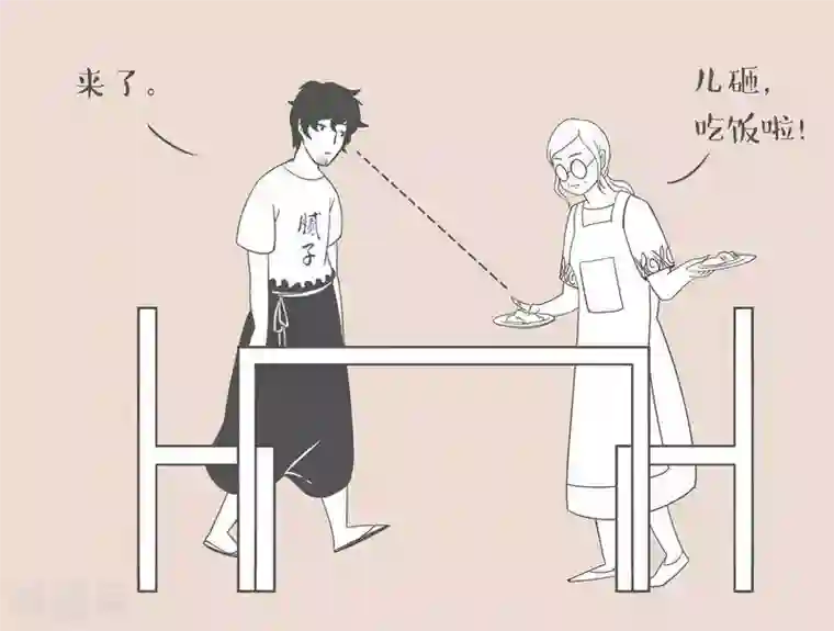 和老妈的日常第4话 妈妈都习惯受伤