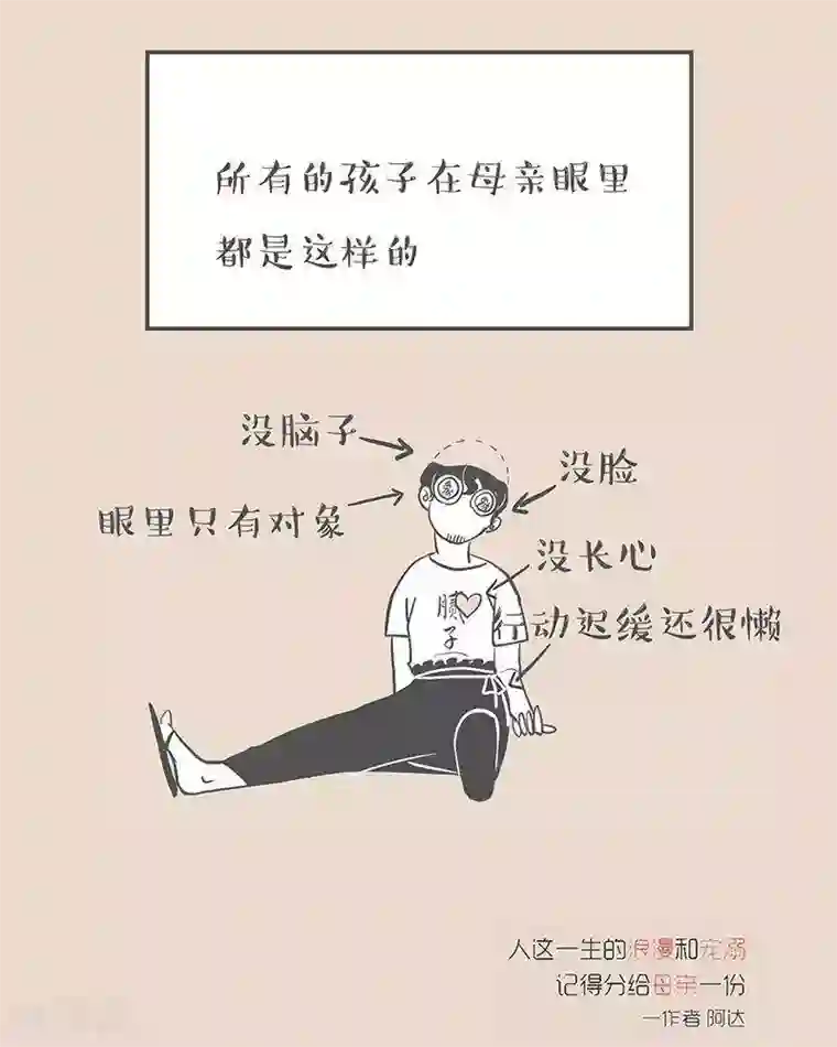 和老妈的日常第33话 你在老妈眼里的样子