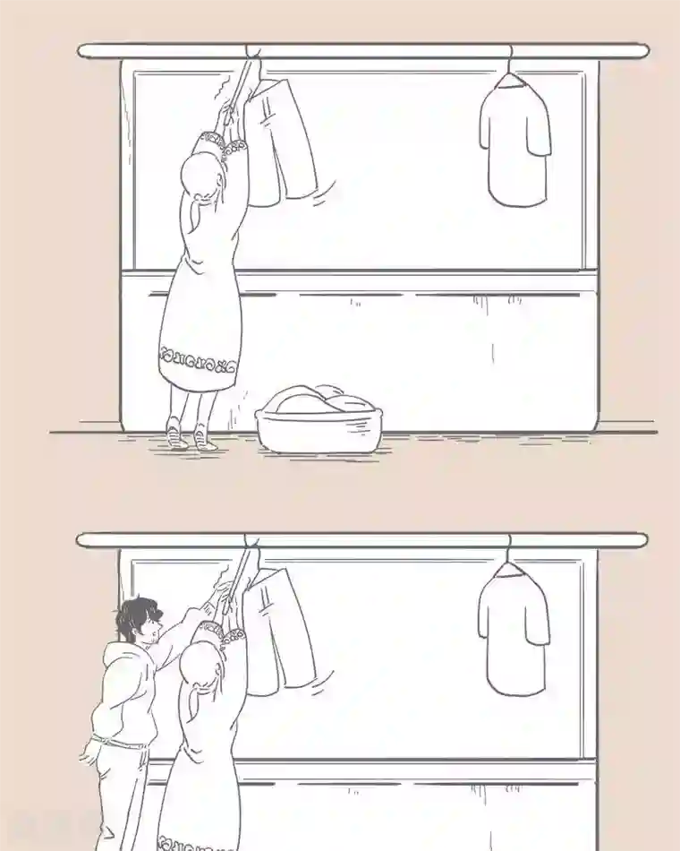 和老妈的日常第34话 老妈成了外人 不要让手机成为陪伴的阻碍