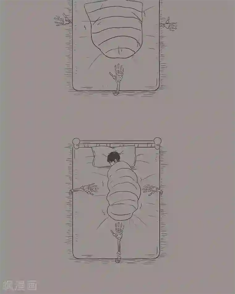 和老妈的日常第35话 我床下有只鬼 长大后就不见了