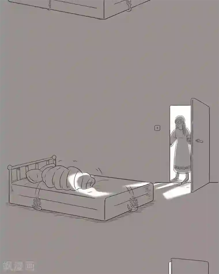 和老妈的日常第35话 我床下有只鬼 长大后就不见了