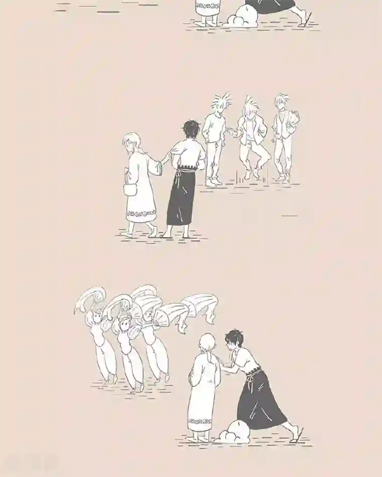 和老妈的日常第43话 一定是基因的问题