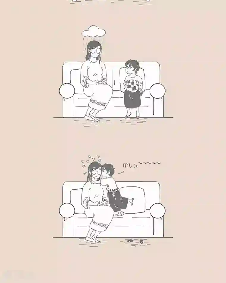 和老妈的日常第44话 老妈才是双标高手