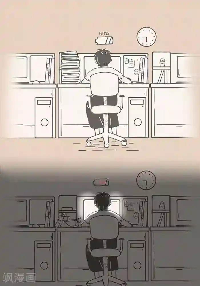 和老妈的日常第55话 你是我的充电站