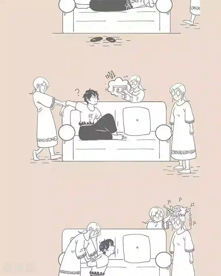 和老妈的日常第56话 假期母子地位更迭史