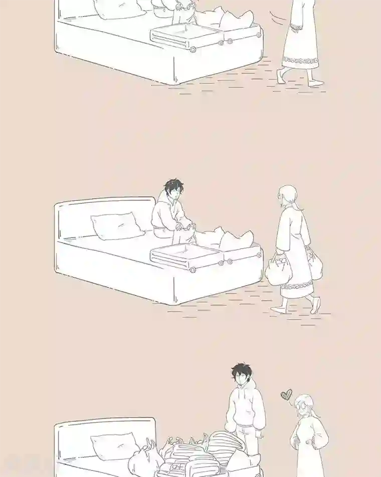 和老妈的日常第65话 出远门最想带走的