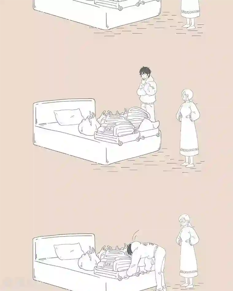 和老妈的日常第65话 出远门最想带走的