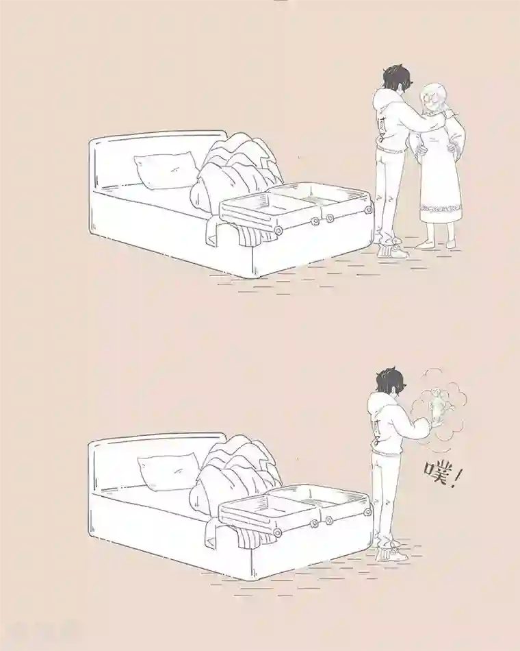 和老妈的日常第65话 出远门最想带走的