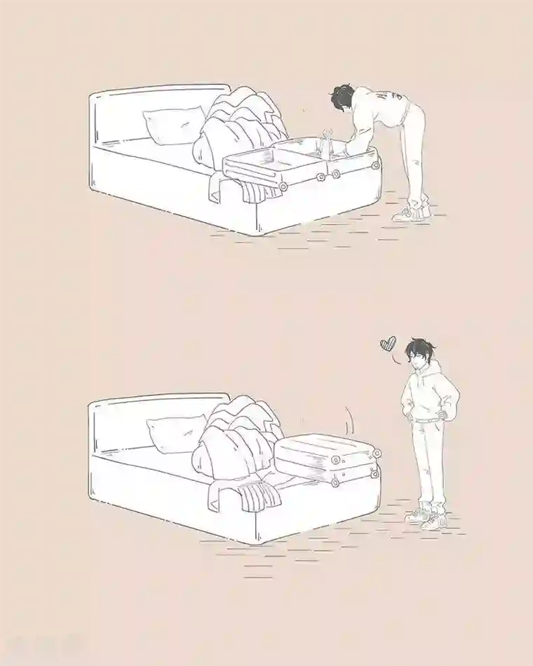 和老妈的日常第65话 出远门最想带走的