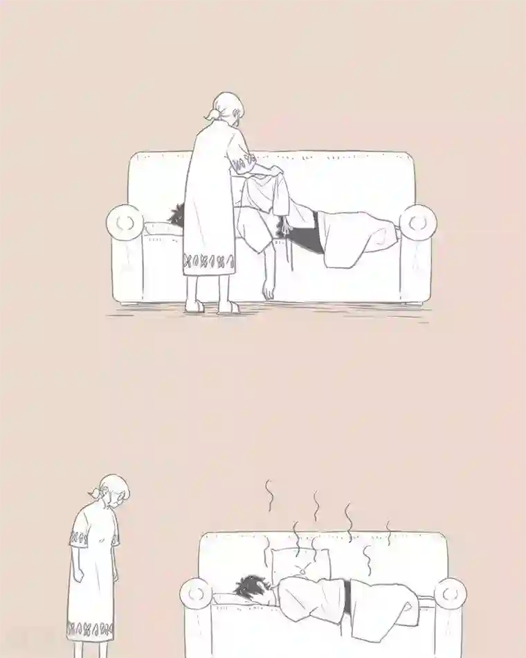 和老妈的日常第75话 妈，我觉得你冷