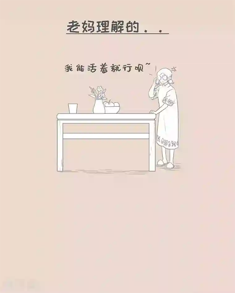 和老妈的日常第78话 我说的和我妈理解的