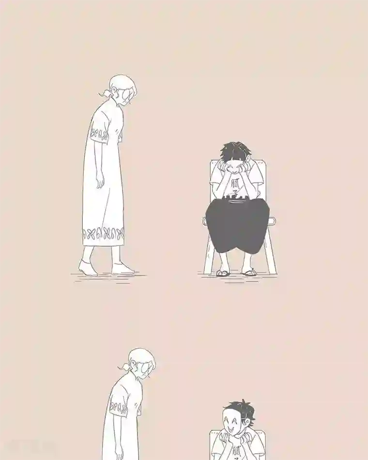 和老妈的日常第80话 面具