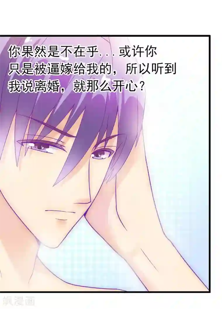 冰山总裁的冒牌新娘第53话 我们离婚吧！