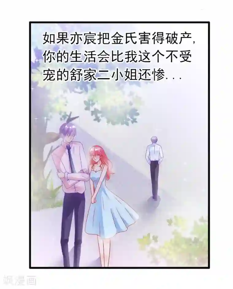 冰山总裁的冒牌新娘第55话 你根本配不上舒晗！