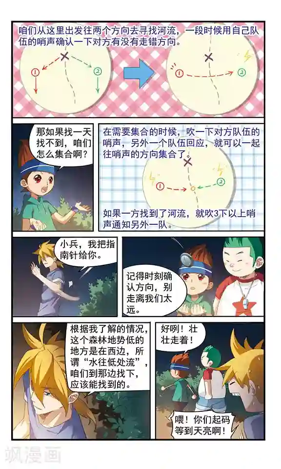 飒漫童子军第8话 森林寻路