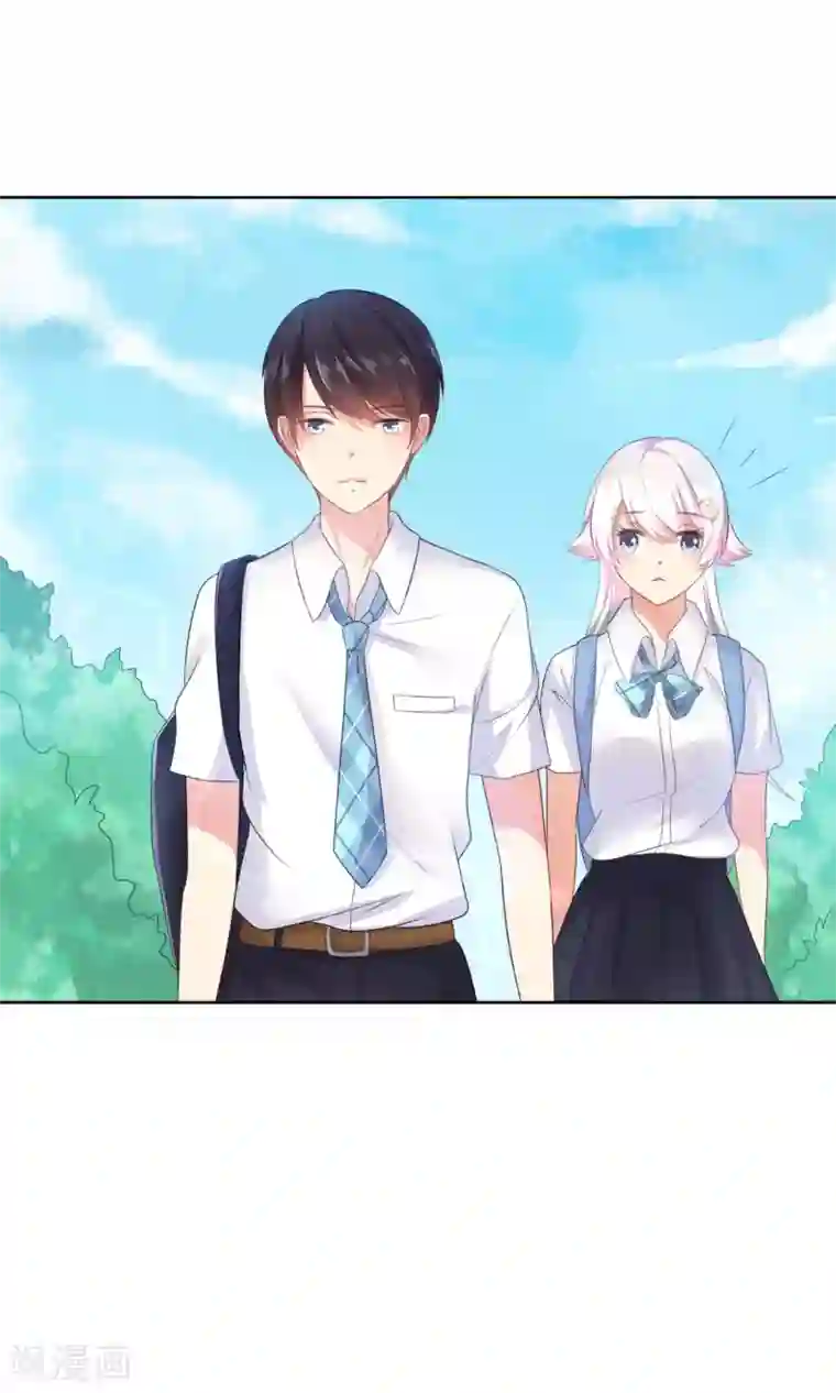 人气同桌是只猫第2话 无处不在的绿茶X