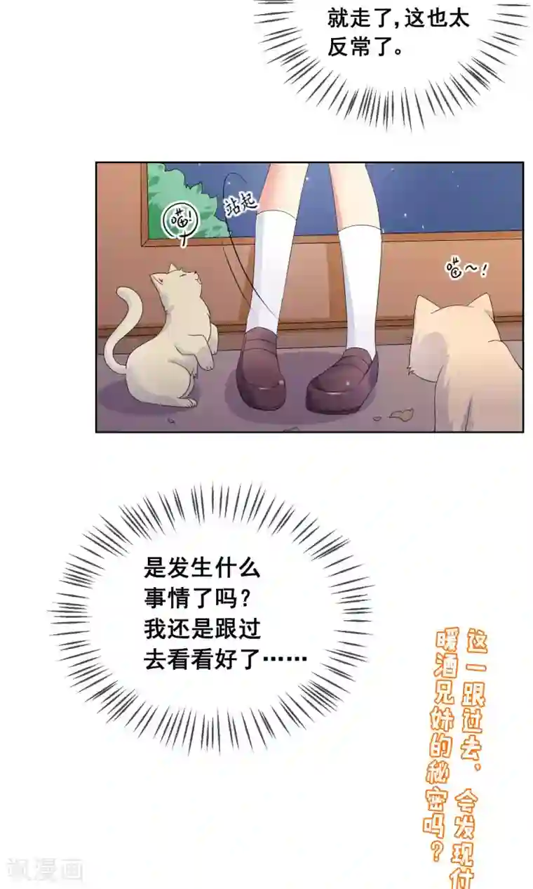 人气同桌是只猫第20话 付暖酒的秘密