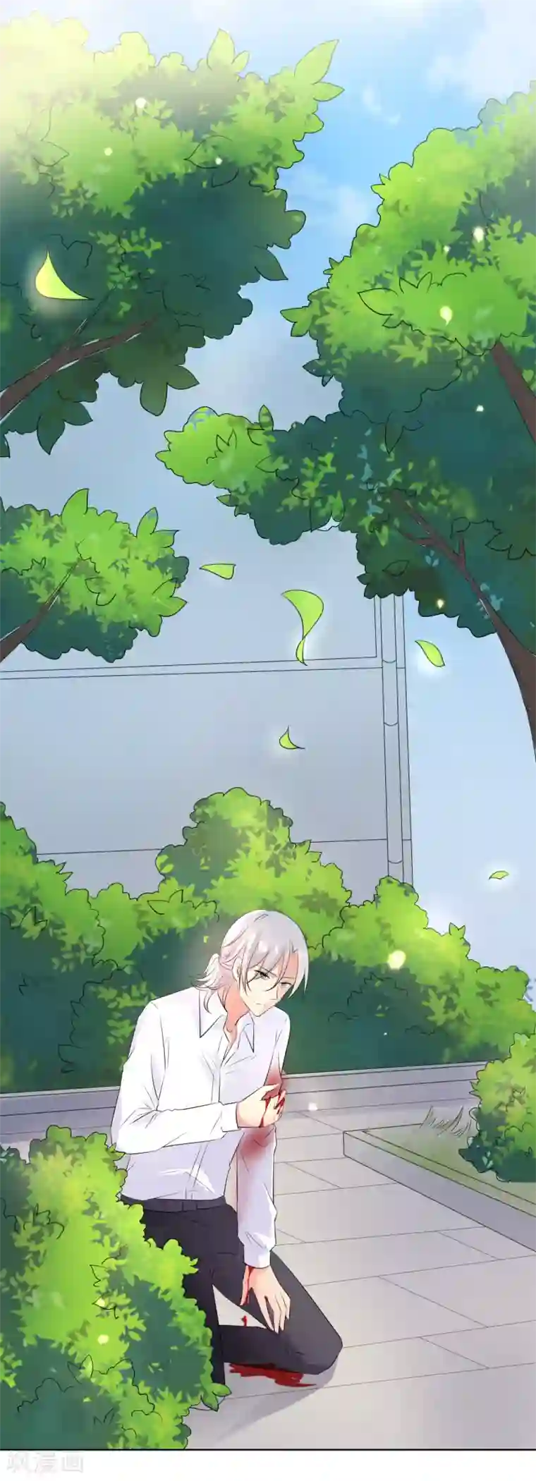 人气同桌是只猫第85话 这个受伤的帅哥是谁？