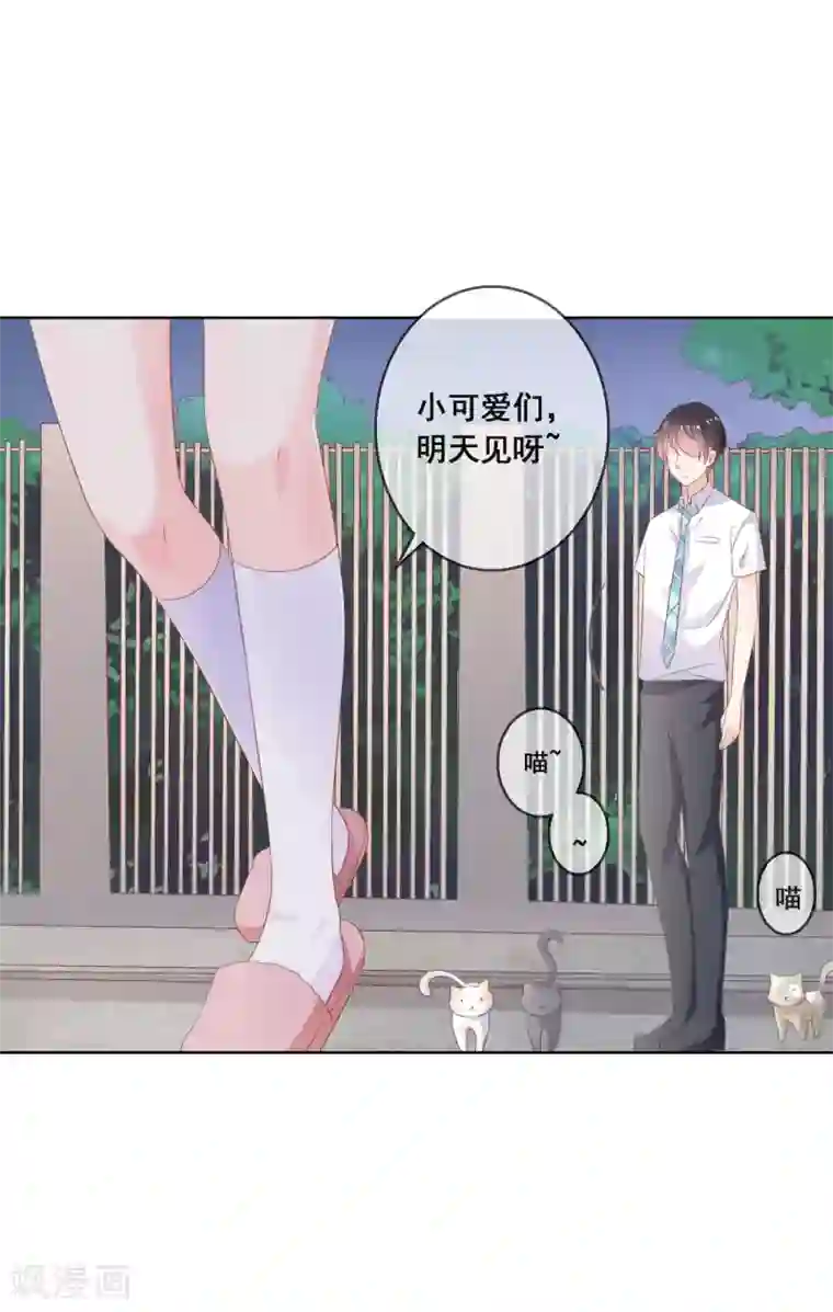 人气同桌是只猫第126话 付同学的手，好暖……