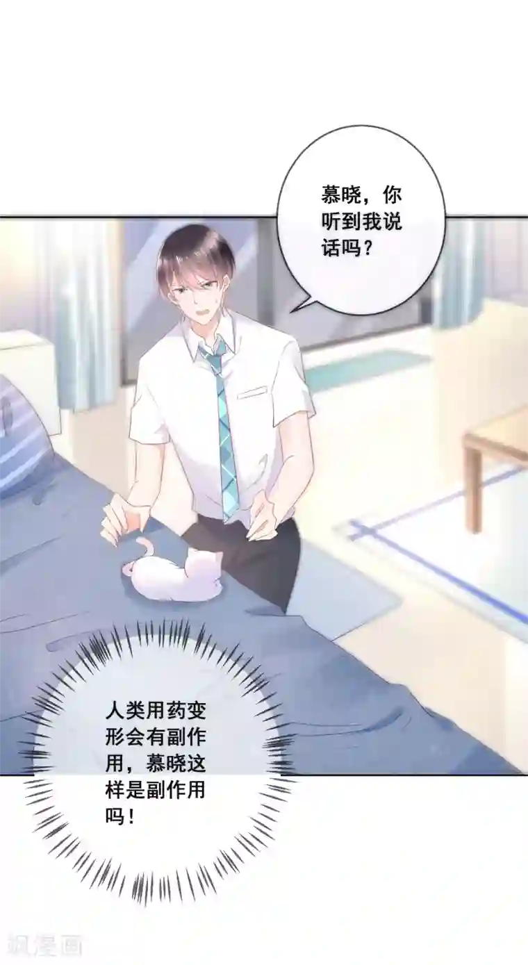 人气同桌是只猫第134话 我想要变成你的猫咪！