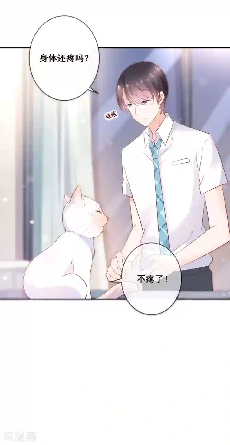 人气同桌是只猫第135话 今天住在男神家