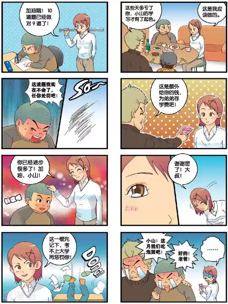 高考2进1第9话 小山的寒假特训